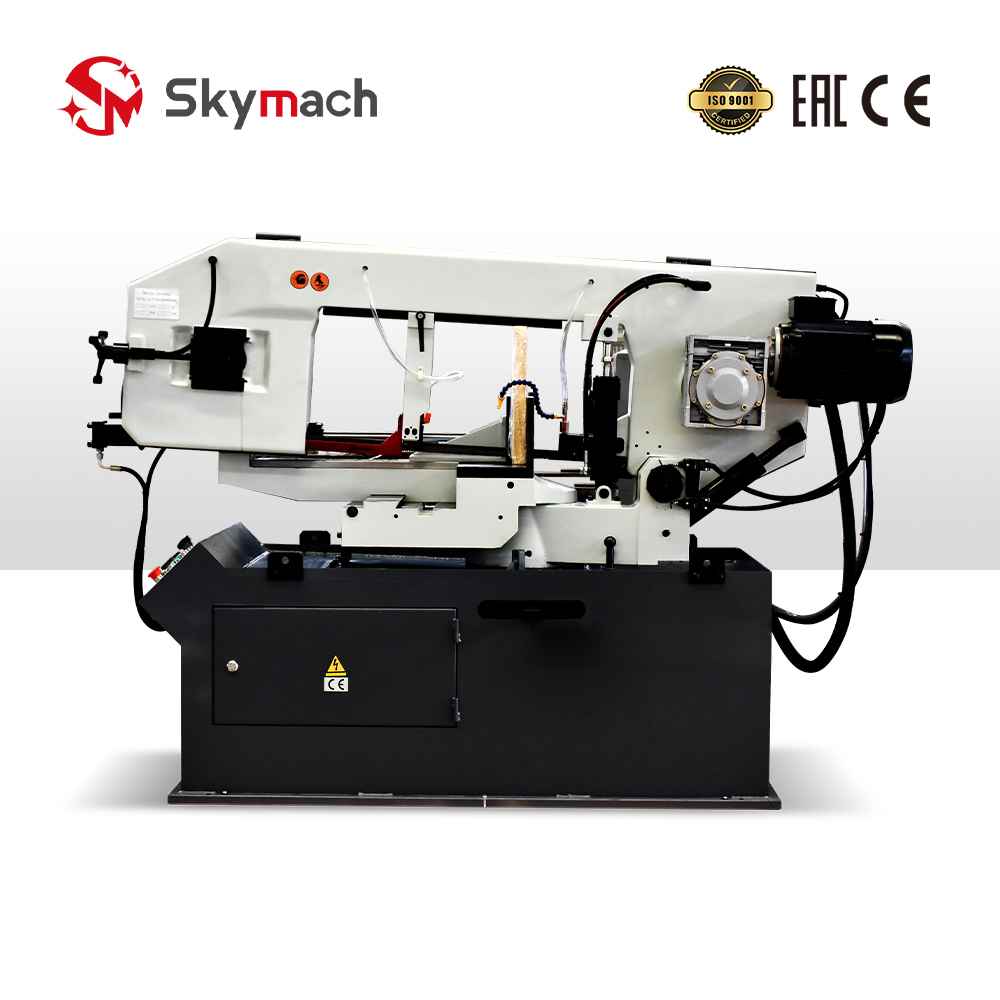 Heavy-duty BS426G Horizontal Bandsaw for continuous production cutting of large metal stock