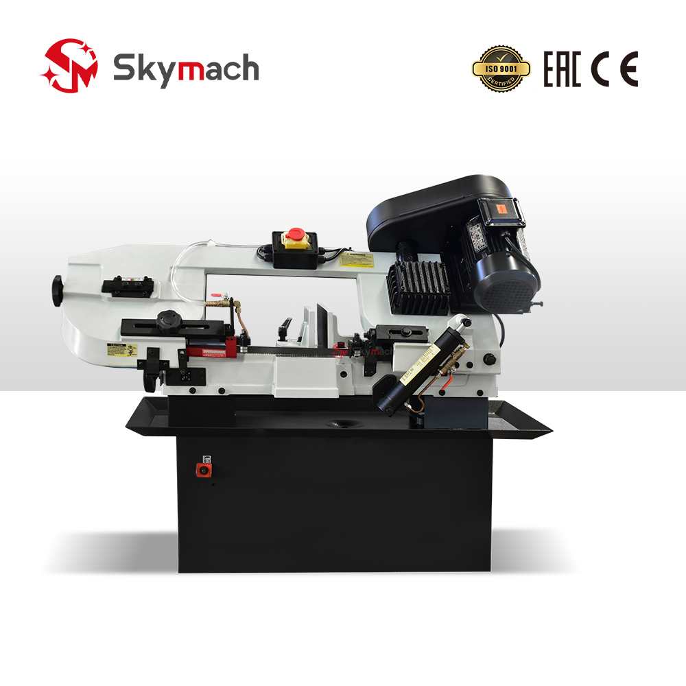 Heavy-duty BS712N Horizontal Bandsaw for continuous production cutting of large metal stock.