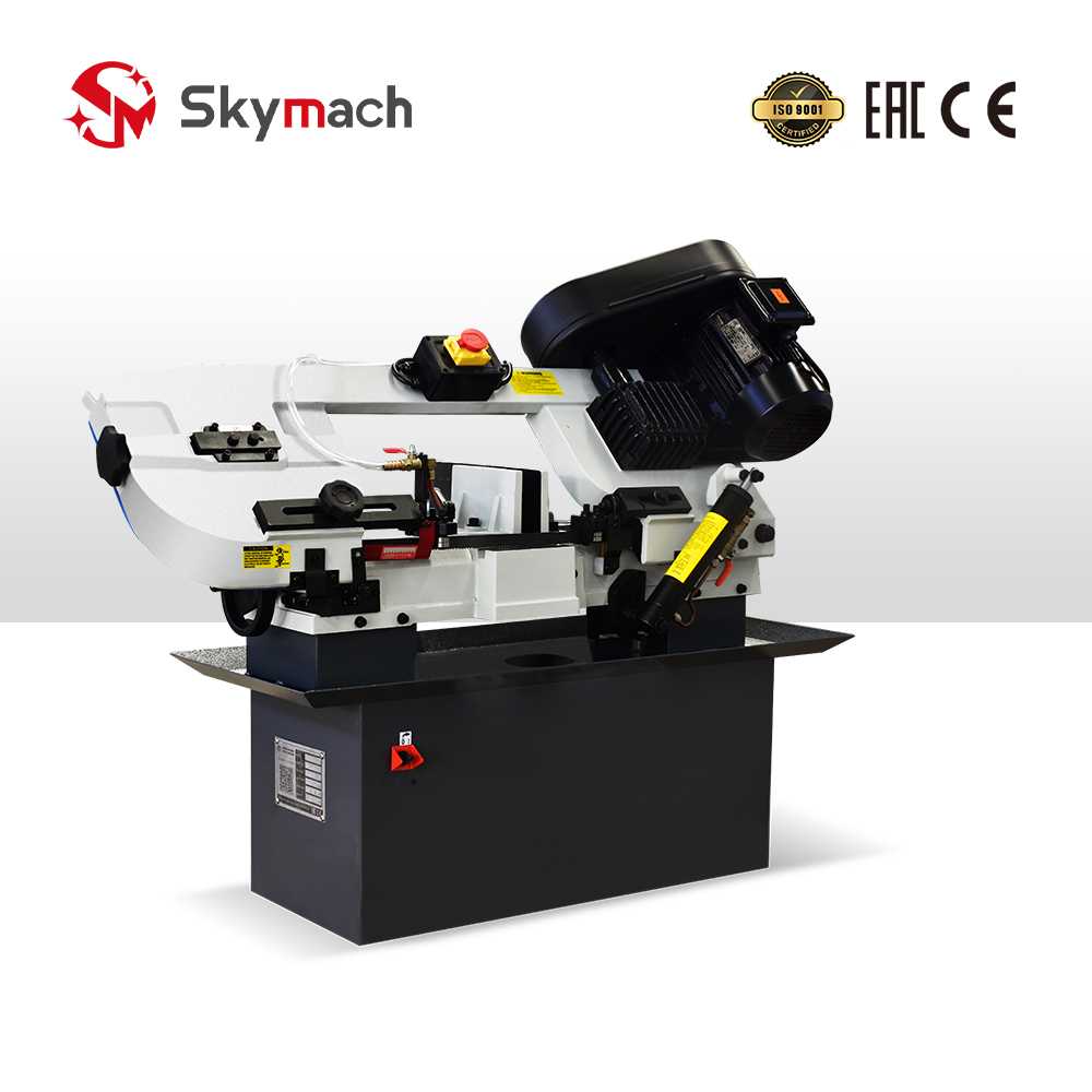 Heavy-duty BS712N Horizontal Bandsaw for continuous production cutting of large metal stock.