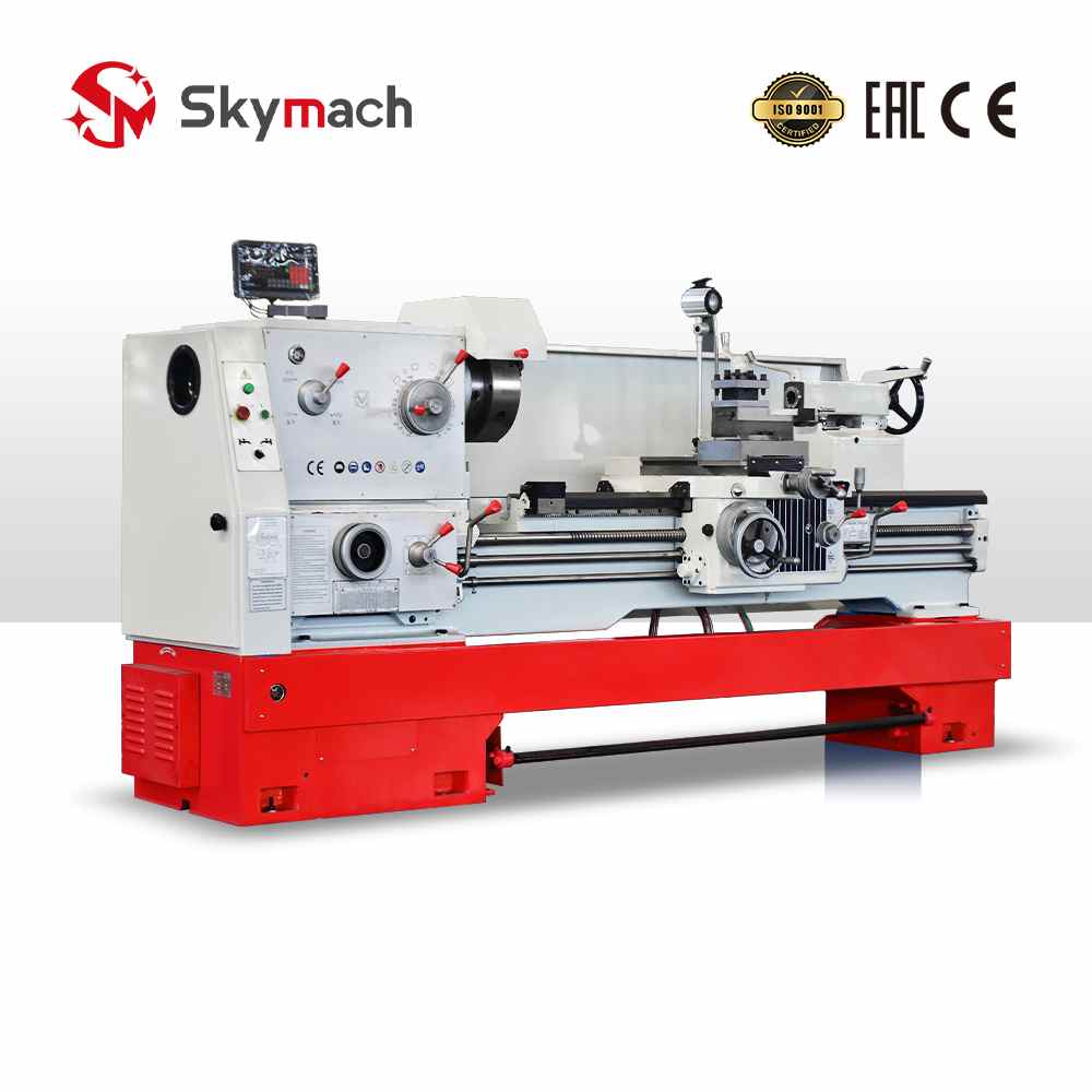 Multi-purpose CA6266C-1500 lathe with taper turning capability for diverse operations.