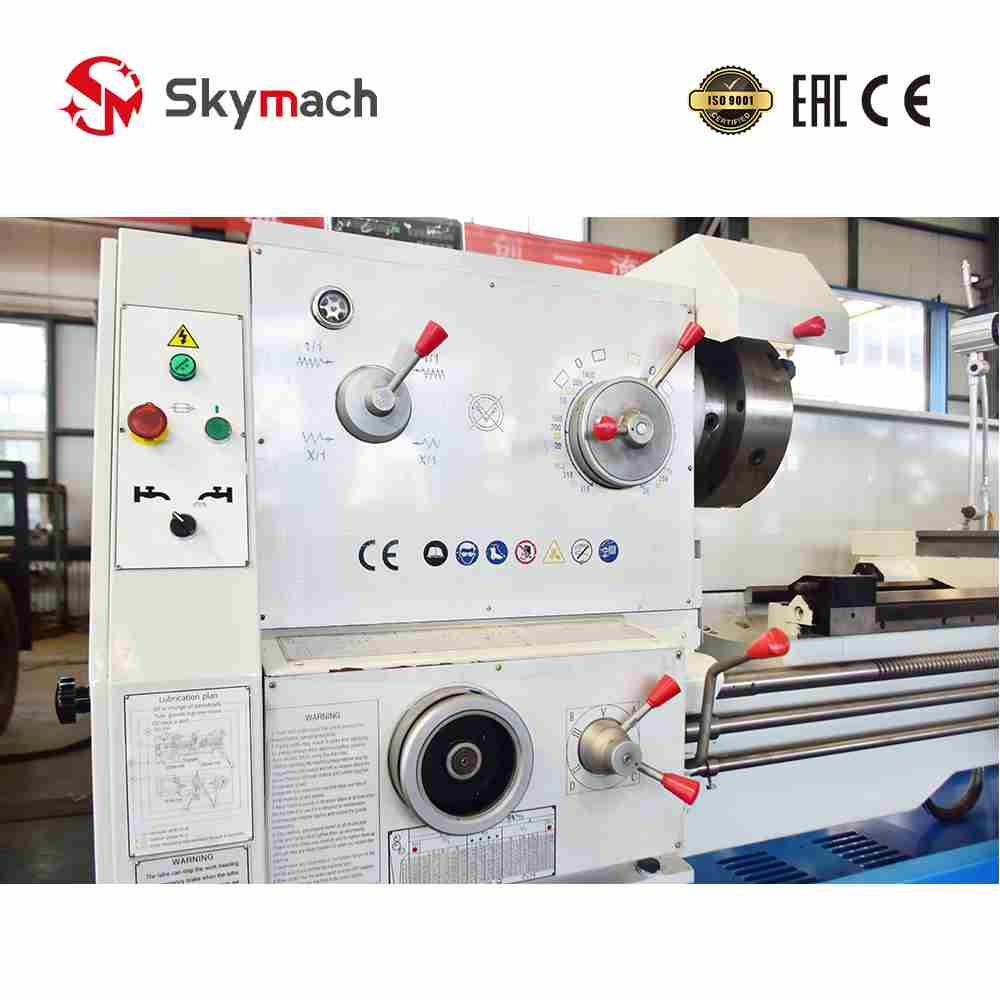 Multi-purpose CA6266C-1500 lathe with taper turning capability for diverse operations.