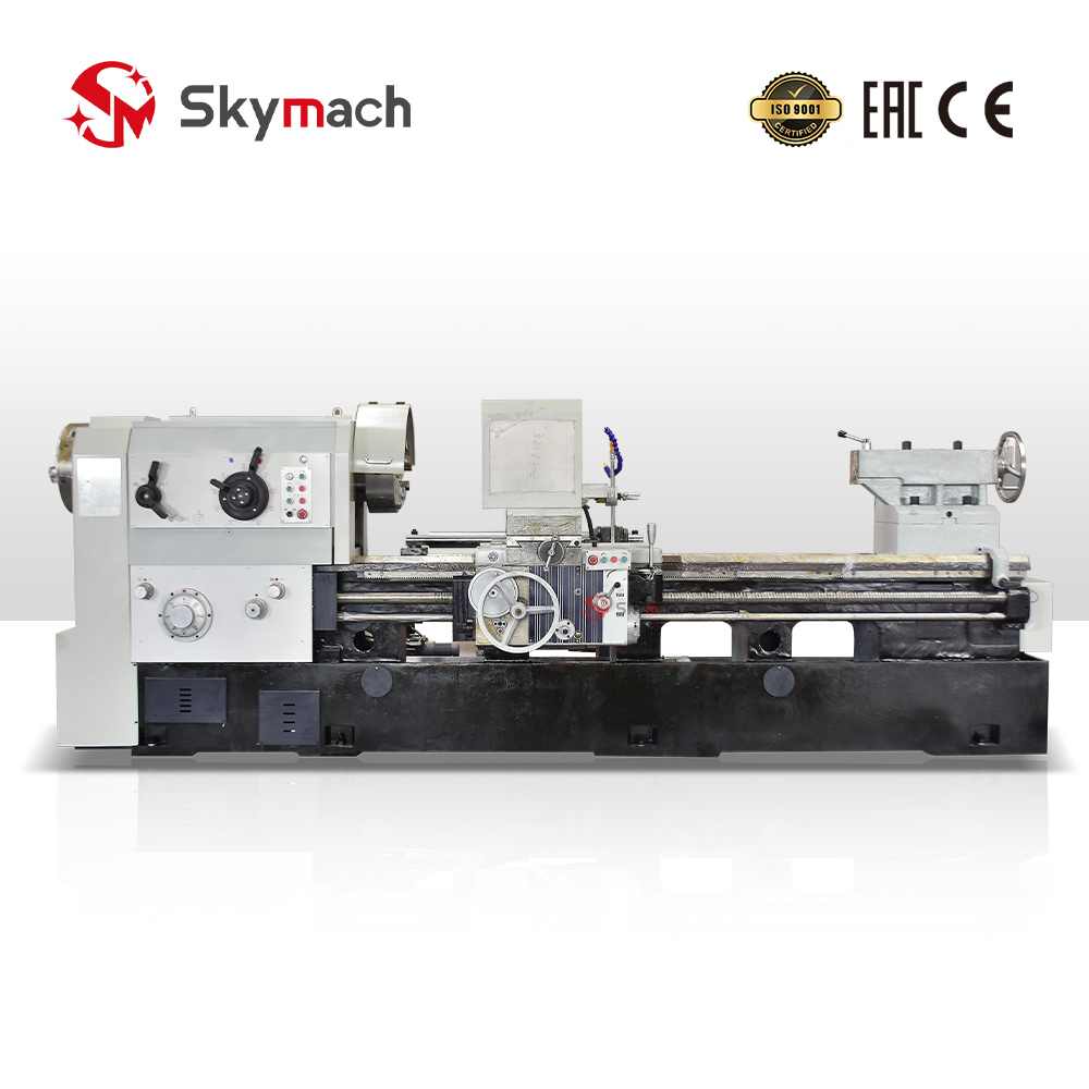 Configurable Q1313 lathe platform with multiple bed length options.