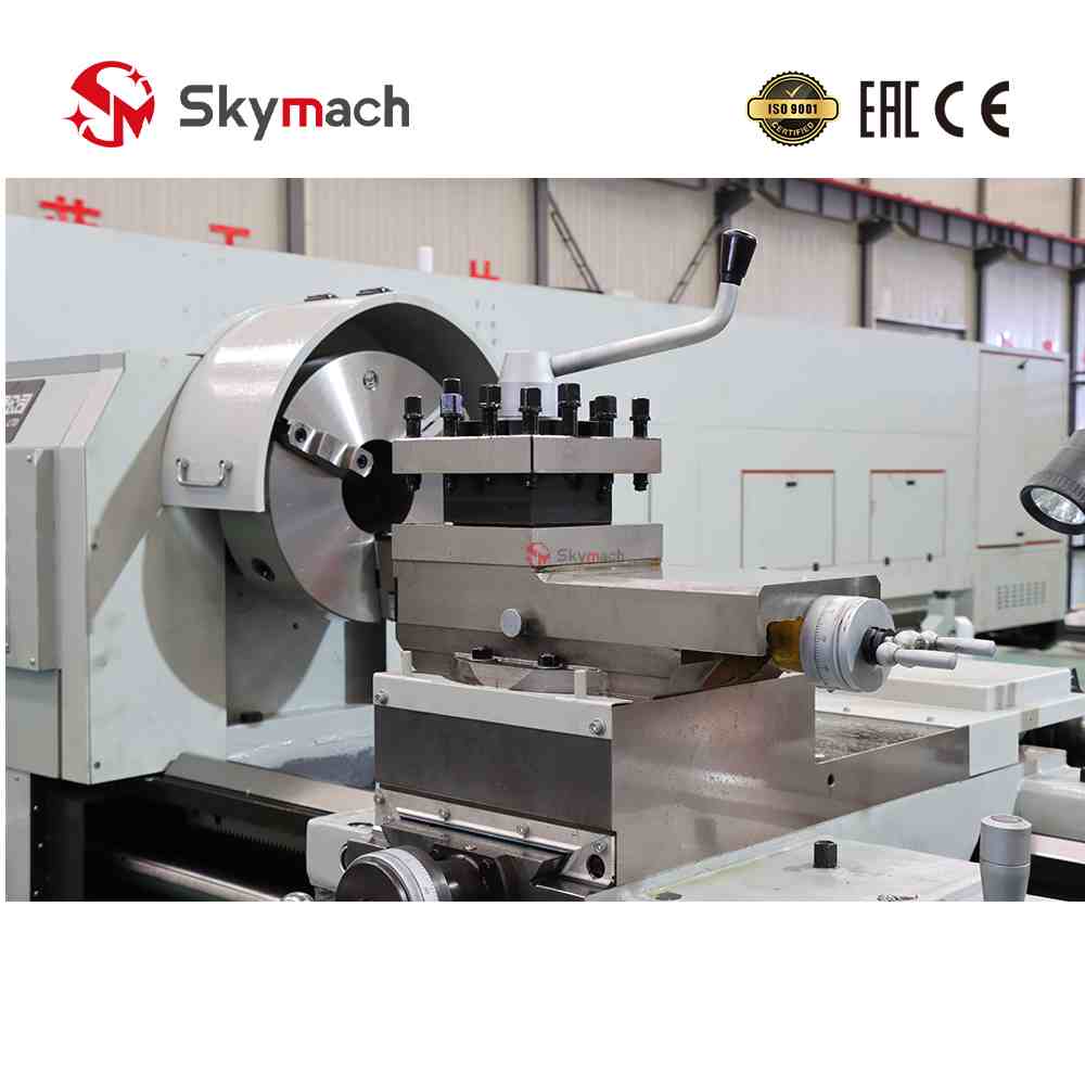Configurable Q1313 lathe platform with multiple bed length options.