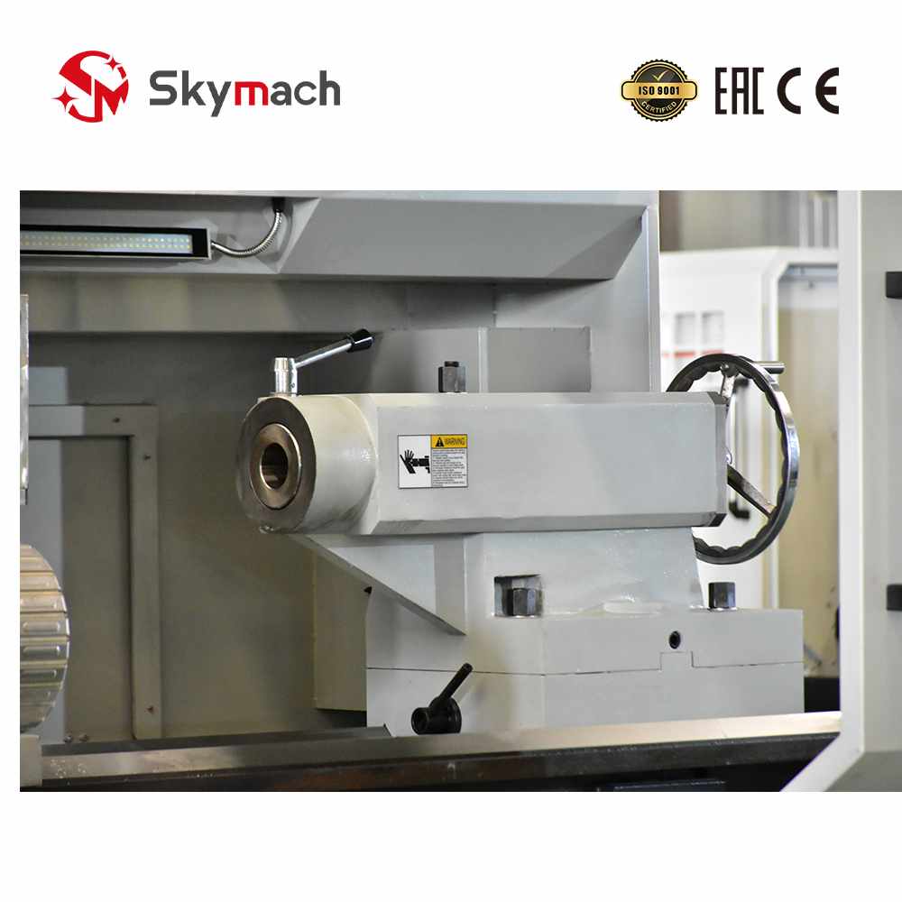 Durable Skymach QK1313 CNC Lathe with rigid construction. Built for long-term reliability in machining tough materials like steel and cast iron.