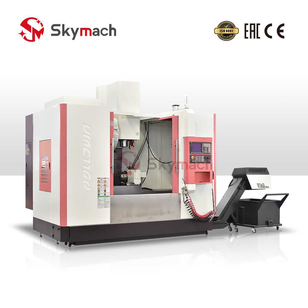 VMC1160 CNC machine for mold and bearing manufacturing, from roughing to precision finishing.