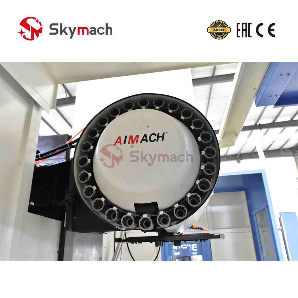 VMC1160 CNC machine for mold and bearing manufacturing, from roughing to precision finishing.