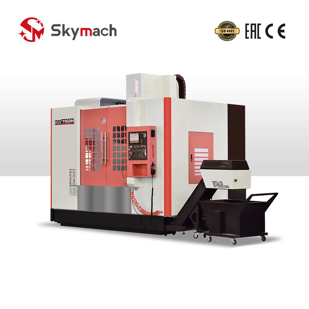VMC1160H VMC optional with Fanuc, Siemens, Mitsubishi, KND, GSK, or HNC CNC controls.