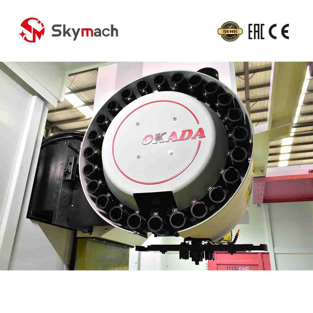 VMC1160H VMC optional with Fanuc, Siemens, Mitsubishi, KND, GSK, or HNC CNC controls.