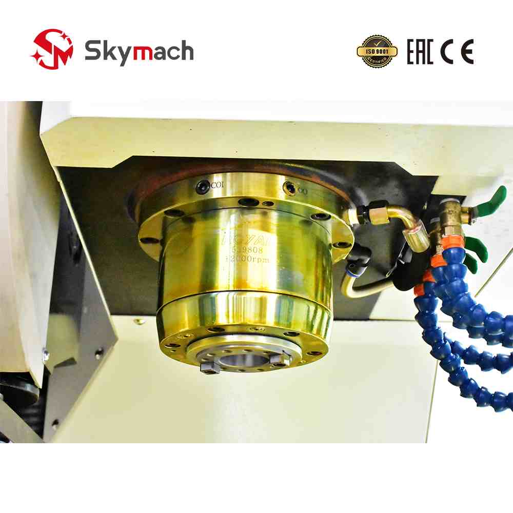 VMC1160H VMC optional with Fanuc, Siemens, Mitsubishi, KND, GSK, or HNC CNC controls.