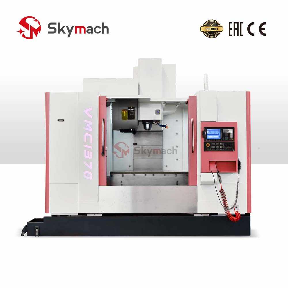 VMC1370Vertical Machining Center with Taiwan Spindle for Milling and Tapping.