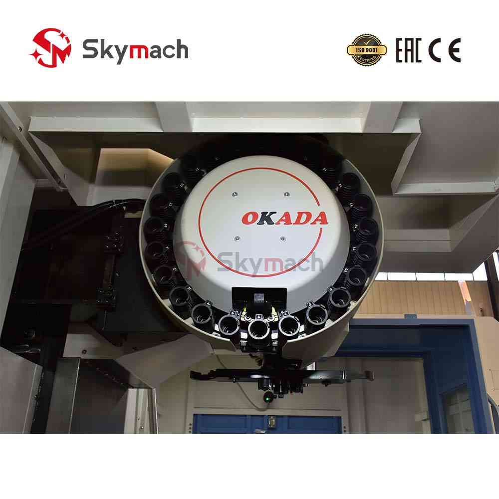 VMC1370Vertical Machining Center with Taiwan Spindle for Milling and Tapping.