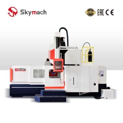 Red BR1311A CNC gantry machining center for complex part production in various industries.